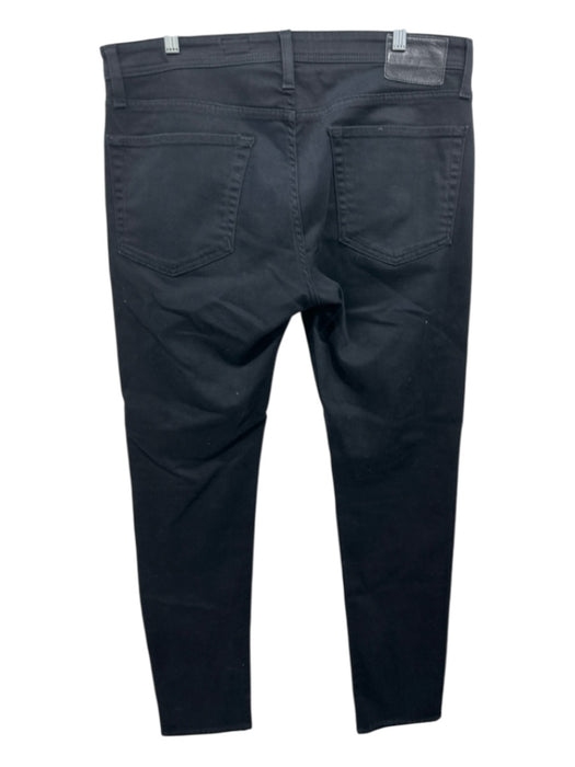 AG Size 36 Black Cotton Blend Solid Jean Men's Pants Black / 36