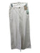 Madewell Size 27 White Cotton Wide Leg High Waist Zip & Button Pockets Jeans White / 27