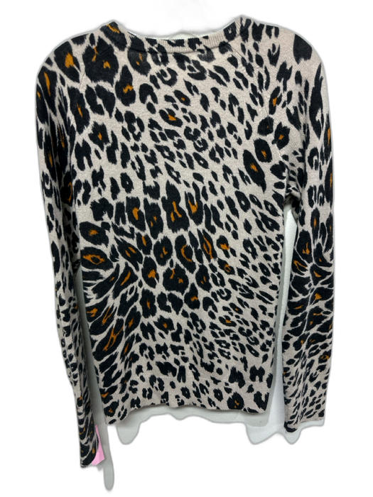 Equipment Femme Size M Beige, Black & Brown Cashmere Long Sleeve Knit Sweater Beige, Black & Brown / M