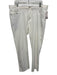 Peter Millar Size 38 White Cotton Solid Zip Fly Men's Pants White / 38