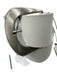 IRO White & Silver Leather Oversized Buckle Wide Belts White & Silver / 80