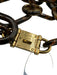 Michael Kors Brown & Gold Tone Resin & Metal Tortoiseshell Graduated Necklace Brown & Gold Tone