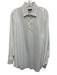Boss Size 17 White Cotton Solid Button Down Men's Long Sleeve Shirt White / 17