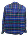 Frank & Eileen Size S Blue, Red, Green Cotton Flannel Plaid Long Sleeve Top Blue, Red, Green / S