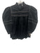 Hunter Bell Size M Black & White Cotton Puff Shoulder Long Sleeve high neck Top Black & White / M