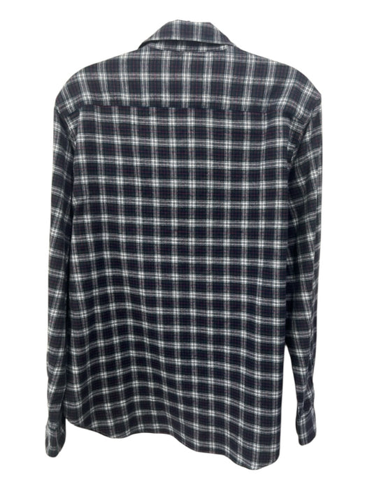 Frank & Eileen Size M Blue, White, Red Cotton Flannel Plaid Long Sleeve Top Blue, White, Red / M