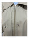 Burberry London Size S Khaki Cotton Buttons Zip Up Attachable Hood Pockets Coat Khaki / S