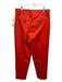 Rag & Bone Size M Orange Cotton Blend Zip & Hook Closure Pockets High Rise Pants Orange / M