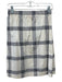 Tory Burch Size XS Cream White & Black Cotton Blend Windowpane Pleated Skirt Cream White & Black / XS