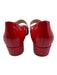 Christian Dior Shoe Size 39.5 Cherry Red Patent Leather Square Toe Pumps Cherry Red / 39.5