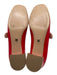 Christian Dior Shoe Size 39.5 Cherry Red Patent Leather Square Toe Pumps Cherry Red / 39.5