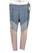 Outdoor Voices Size Medium Blue, Orange, White Polyester Blend Leggings Blue, Orange, White / Medium