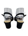 Sarah Flint Shoe Size 36.5 Black textile upper Grosgrain Ankle Buckle Slingbacks Black / 36.5