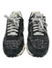 P448 Shoe Size 38 Black & White textile upper Tweed Shimmer Low Top Sneakers Black & White / 38
