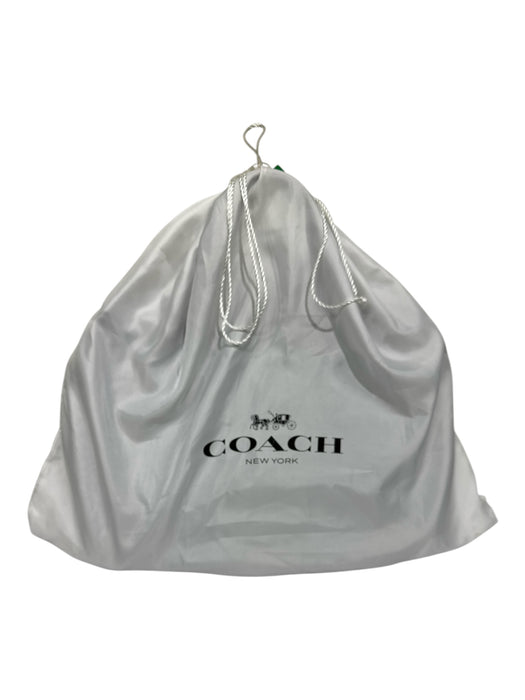 Coach Brown Leather silver tone hardware Shoulder Strap Included Briefcase Bag Brown