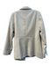 Spanx Size M White Polyester Blend Lapel Tie Front Blazer Jacket White / M