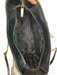 Ted Baker Black Leather Gold hardware Zip Close Bow Detail Chain Strap Bag Black