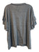 Current Elliot Size 3 Gray Polyester Blend Short Sleeve solid color Top Gray / 3