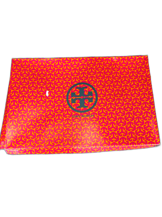 Tory Burch Shoe Size 6.5 Brown Tumbled Leather Gold hardware Side Zip Boots Brown / 6.5