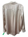 Equipment Femme Size XS Blush Pink & Black Silk Long Sleeve Polka Dot Top Blush Pink & Black / XS