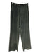 Each X Other Size Small Dark Green Cotton Blend High Rise Velvet Wide Leg Pants Dark Green / Small