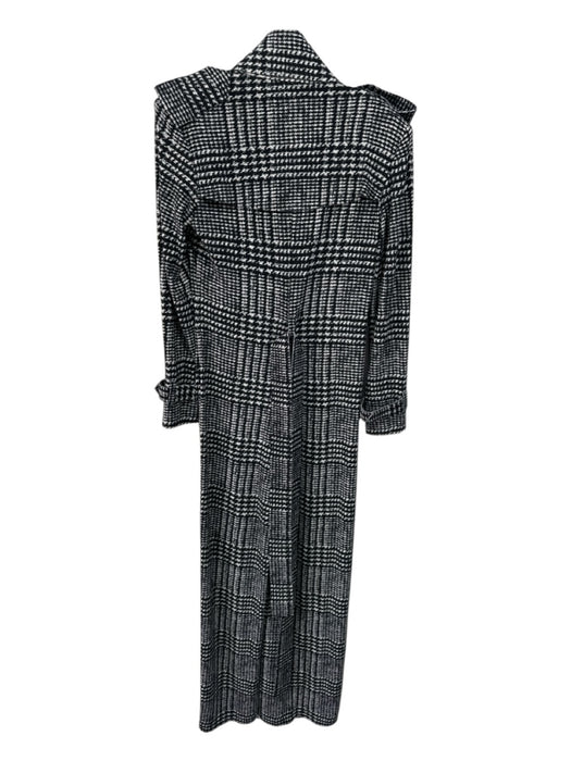Norma kamali Size XS/34 Black & White Polyester Blend Long Sleeve Jumpsuit Black & White / XS/34