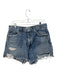 Agolde Size 30 Medium Wash Cotton Button Fly High Rise distressed Shorts Medium Wash / 30