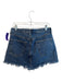 Agolde Size 28 Med Dark Wash Button Fly Distressed Raw Hem Above knee Skirt Med Dark Wash / 28
