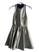 Alice & Olivia Size 0 Gold Polyester & Cotton Lined Sparkle Sleeveless Dress Gold / 0