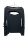 Bailey 44 Size S Black Merino Wool Cut Out Long Sleeve Top Black / S