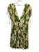 Rebecca Taylor Size Small Green, Orange, Yellow Nylon Sleeveless Floral Dress Green, Orange, Yellow / Small