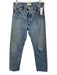 Agolde Size 28 Mid Wash Cotton Button Front Straight Leg 5 Pocket Jeans Mid Wash / 28