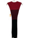 Altuzarra Size M Red, Purple & Black Viscose & Polyamide Sleeveless Midi Dress Red, Purple & Black / M
