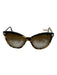 Versace Black & Brown Acetate Tortoiseshell Medusa Wayfarer Sunglasses Black & Brown