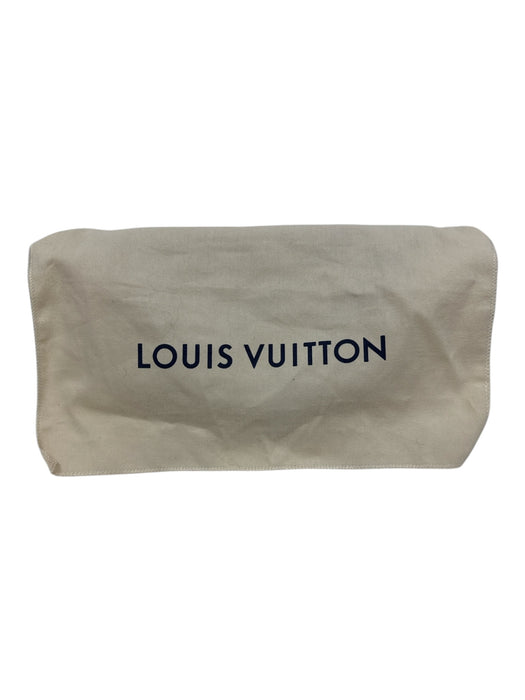 Louis Vuitton Brown & Cream Coated Canvas Leather Damier Ebene Shoulder Bag Brown & Cream / Medium