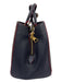 Louis Vuitton Navy Blue Lambskin Gold Tone Hardware Empreinte Tote Bag Navy Blue / M
