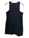 Emerson Fry Size XS Black Cotton Sleeveless Hook & Eye Front Back Zip Dress Black / XS
