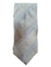 Armani Gray & Blue Silk Striped Men's Ties Gray & Blue