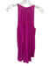 Ramy Brook Size XXS Fuchsia Polyester Sleeveless High Neck Gathered Neck Top Fuchsia / XXS