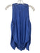 Ramy Brook Size S Blue Polyester Long Balloon Sleeve Cold Shoulder Top Blue / S