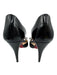 Christian Louboutin Shoe Size 39.5 Black Patent Leather Peep Toe Stiletto Pumps Black / 39.5