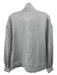 Tuckernuck Size Medium Gray & White Cotton Long Sleeve Quarter Zip Sweater Gray & White / Medium