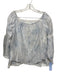 Mare Mare Size Medium Blue, White, yellow Polyester Blend Floral Skirt Set Blue, White, yellow / Medium