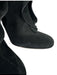 Valentino Garavani Shoe Size 38 Black Leather Suede ruffles Almond Toe Boots Black / 38