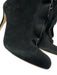 Valentino Garavani Shoe Size 38 Black Leather Suede ruffles Almond Toe Boots Black / 38