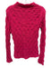 Maeve Size M Pink Polyester Long Sleeve Bunched Top Pink / M