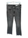 Rag & Bone Size 26 Gray Cotton Blend Mid Rise Bootcut Raw Hem Jeans Gray / 26