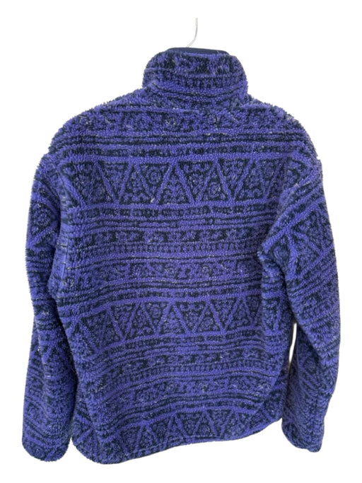 Patagonia Size S Purple & Red Polyester & Nylon Half Zip Reversable Jacket Purple & Red / S