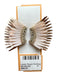 Mignonne Gavigan Rose Gold Sequin Post Back Wings Earrings Rose Gold