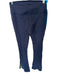 Splits 59 Size M Navy & Yellow Nylon Blend High Waist Side Stripe Flare Leggings Navy & Yellow / M